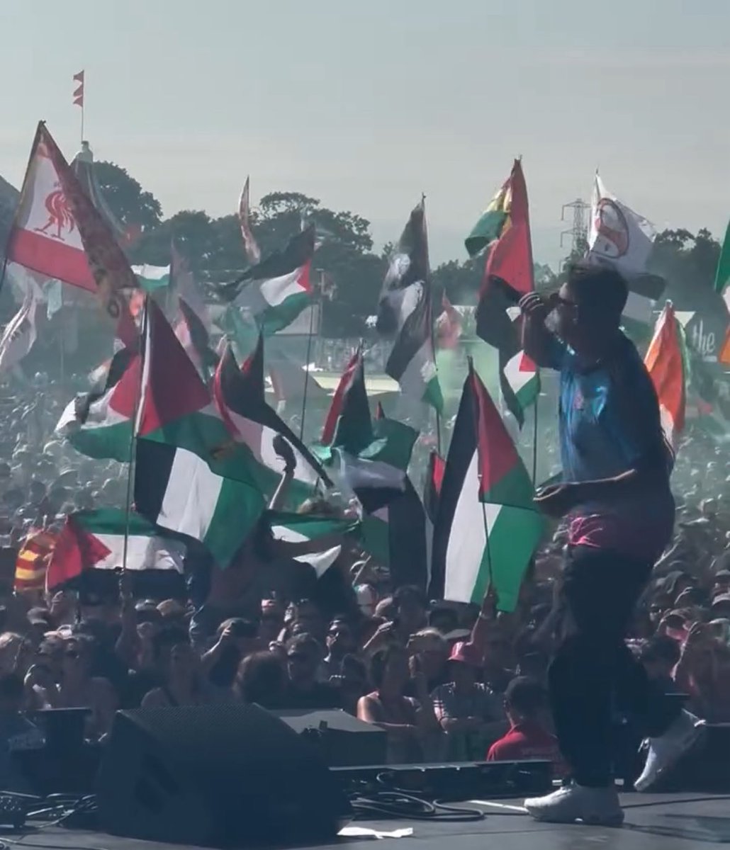 Nuremberg Rally 1935. 

Glastonbury 2025.