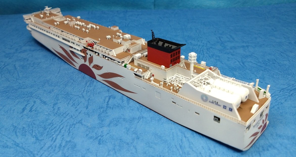 ワンフェス'25冬にて購入した｢さんふらわあ むらさき｣は、これにて完成