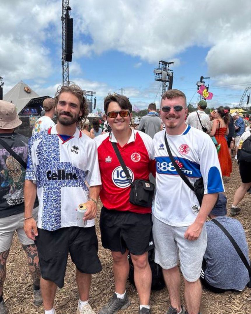 #GlastoFootyShirts tweet media
