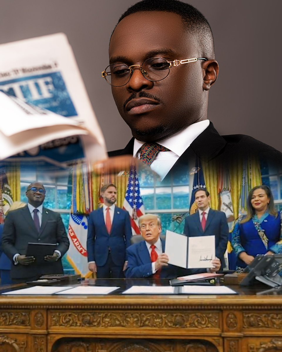 HuguesBoole's tweet image. #ACCORDS

🇨🇩Ce qui s’est signé entre la #RDC et le #Rwanda sous médiation américaine n’est pas qu’un accord de paix.

C’est un changement de terrain : de la guerre militaire à la guerre économique. Et dans cette guerre, seuls les pays structurés gagnent.

Pendant que certains