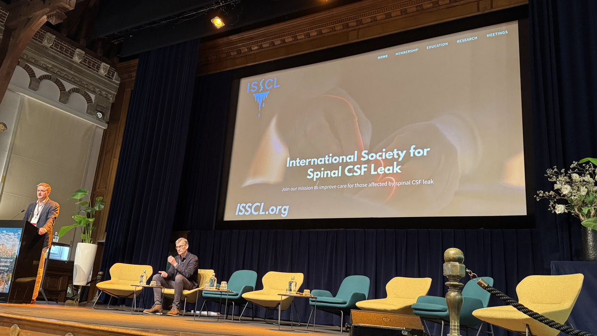 MarkMamloukMD's tweet image. Exciting news of the development of a new society for spinal CSF leak practitioners: International Society for Spinal CSF leaks (ISSCL). @PeterGKranz unveils its inauguration here in Amsterdam. @issclsociety