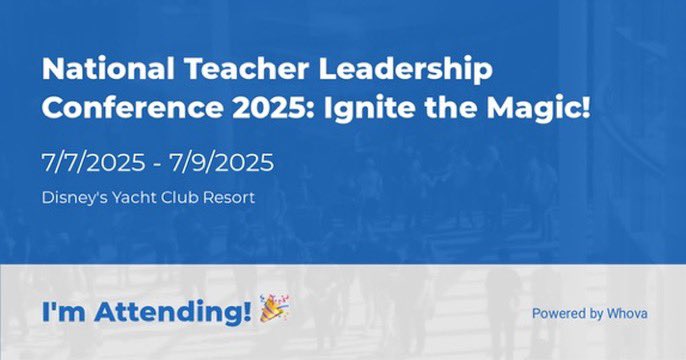 Can’t believe this time next week we will be on our way! Beyond excited to meet other honored educatorsamd attend for thecfirst time! #NNSTOY #IgniteTheMagic #embracethejourney