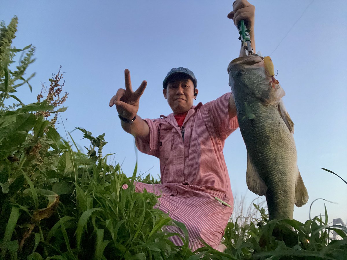 N0Agb's tweet photo. 淀川で、トップで、60が釣れてしまう！
自己記録更新🥳✌️🎉 https://t.co/i6rbCOzsoW
