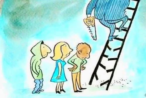 Lahore 
"The world is full of people who try to hold others back from moving forward:
"The world is filled with people who discourage others from progressing."

"There are countless people in the world who try to stop others from succeeding."