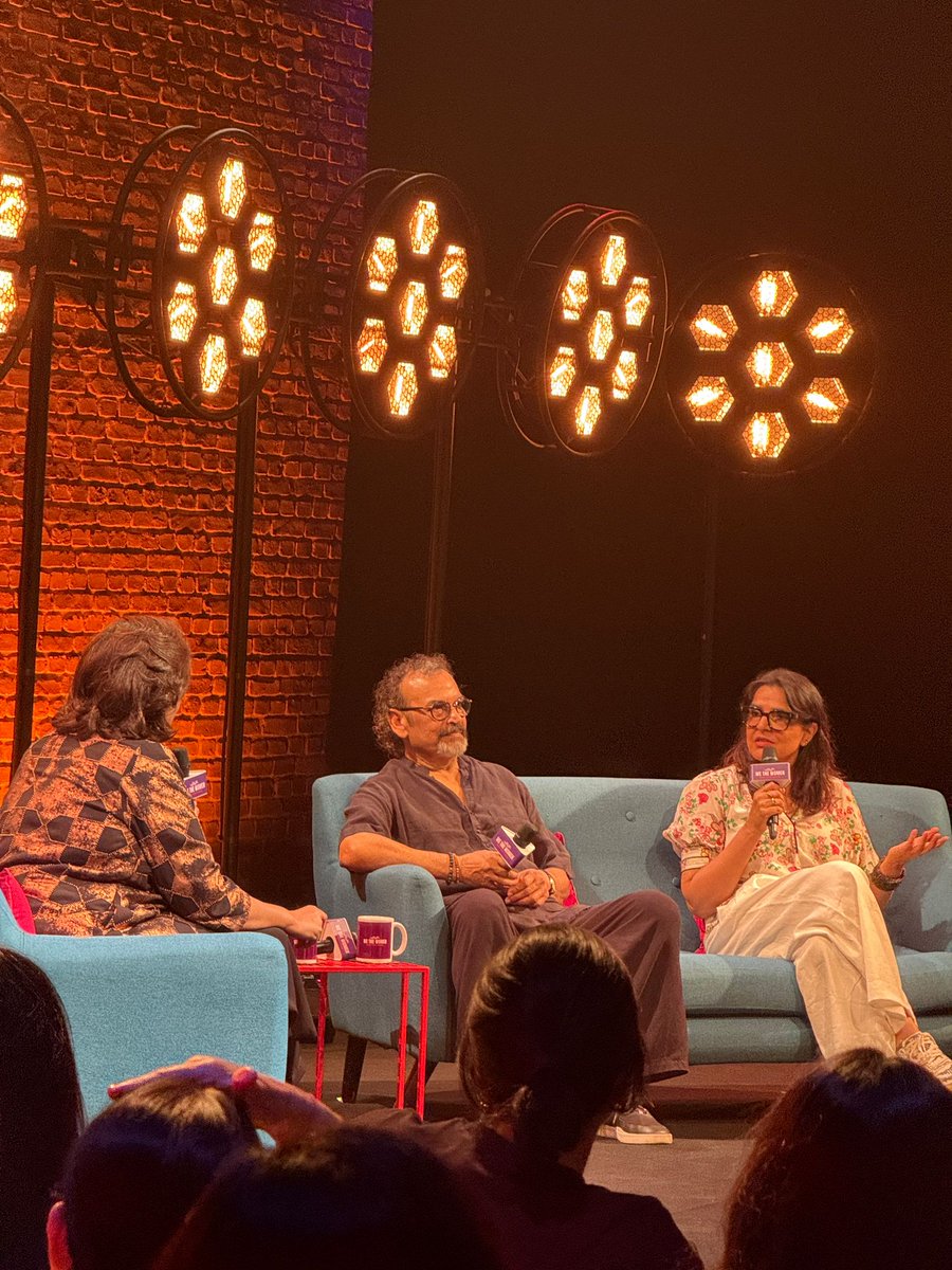 BDUTT's tweet image. Next up ! #BhartiKher &amp;amp; #SubodhGupta - talking about a Couple&apos;s Canvas!
Watch here: youtube.com/watch?v=jN2qU5…

#wethewomen