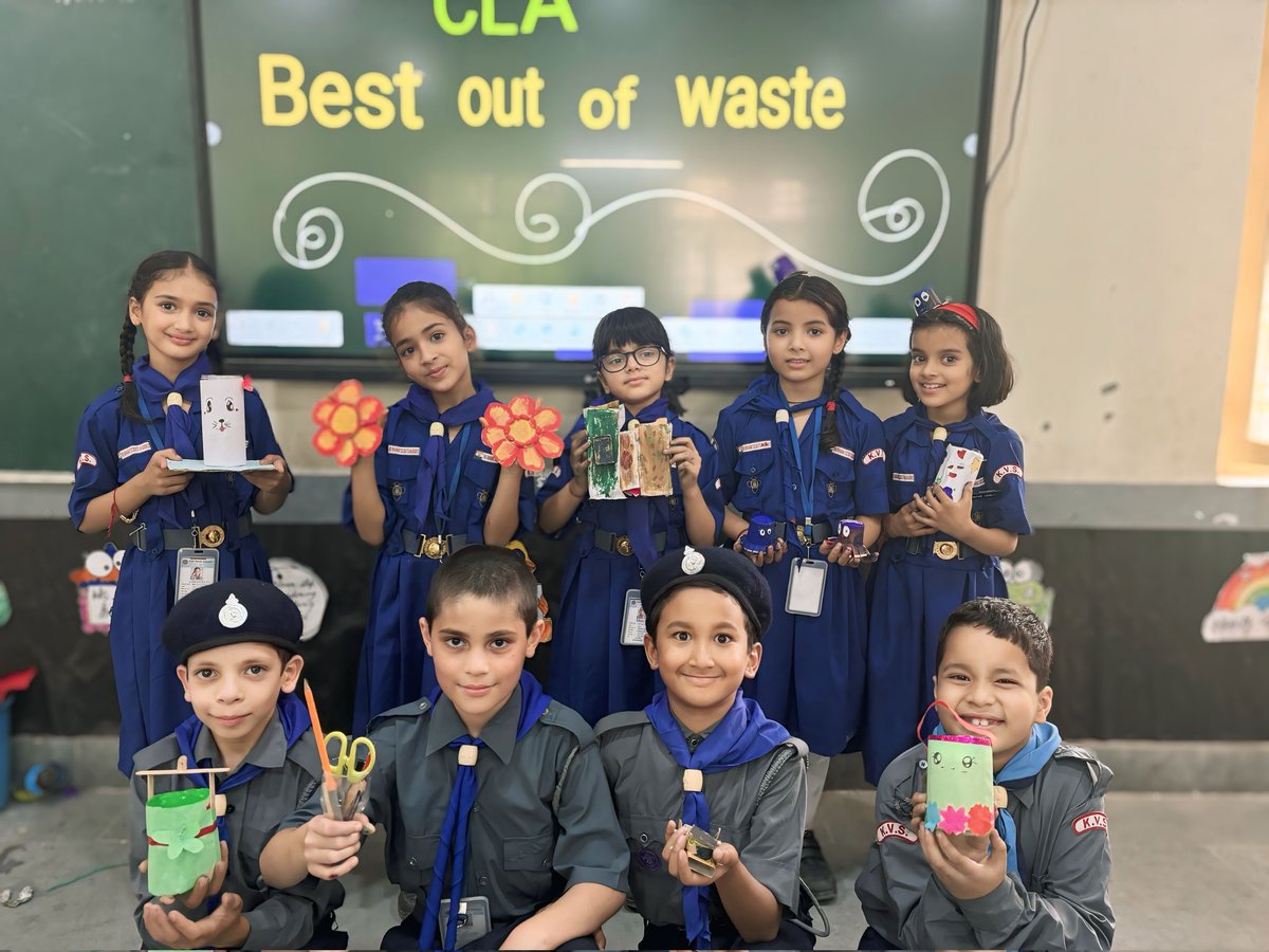 kvaug1947's tweet image. 🌿 Creativity meets sustainability!
Students participated in a Best Out of Waste activity under Creative Learning Activities, turning everyday waste into beautiful, useful items. A hands-on lesson in innovation, eco-awareness & fun! 🌍
@KVS_HQ
@DmRudraprayag
@ro_kvs @FanpageKvs