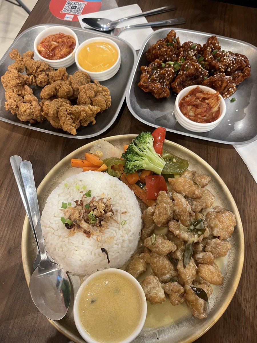 Nasi butter chicken, chicken selambokk sksksk
