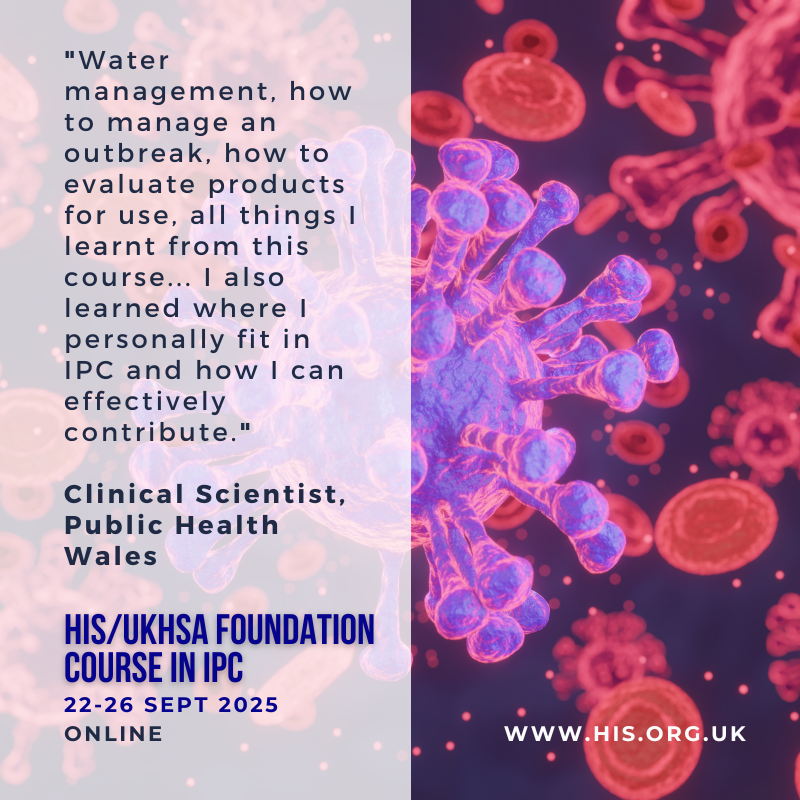 Healthcare Infection Society (@his_infection) on Twitter photo 📢 70% of places already booked 📅
Don't just take our word for it - check out what a clinical scientist from <a href="/PublicHealthW/">Public Health Wales</a> thought of the HIS/UKHSA Foundation course in IPC.
Book now👉his.org.uk/training-event…
#IDTwitter #PublicHealth 📢 70% of places already booked 📅
Don't just take our word for it - check out what a clinical scientist from <a href="/PublicHealthW/">Public Health Wales</a> thought of the HIS/UKHSA Foundation course in IPC.
Book now👉his.org.uk/training-event…
#IDTwitter #PublicHealth