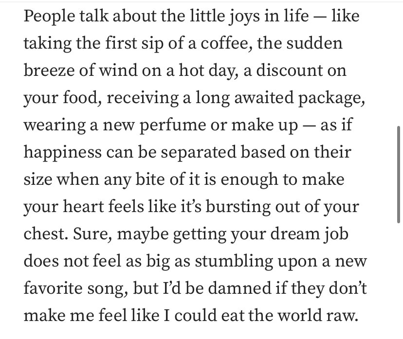 inkstainedlove's tweet image. I have a whole thread of my “in-the-moment” writings but the one that speaks about #TinyJoys is surely this one. 🤍