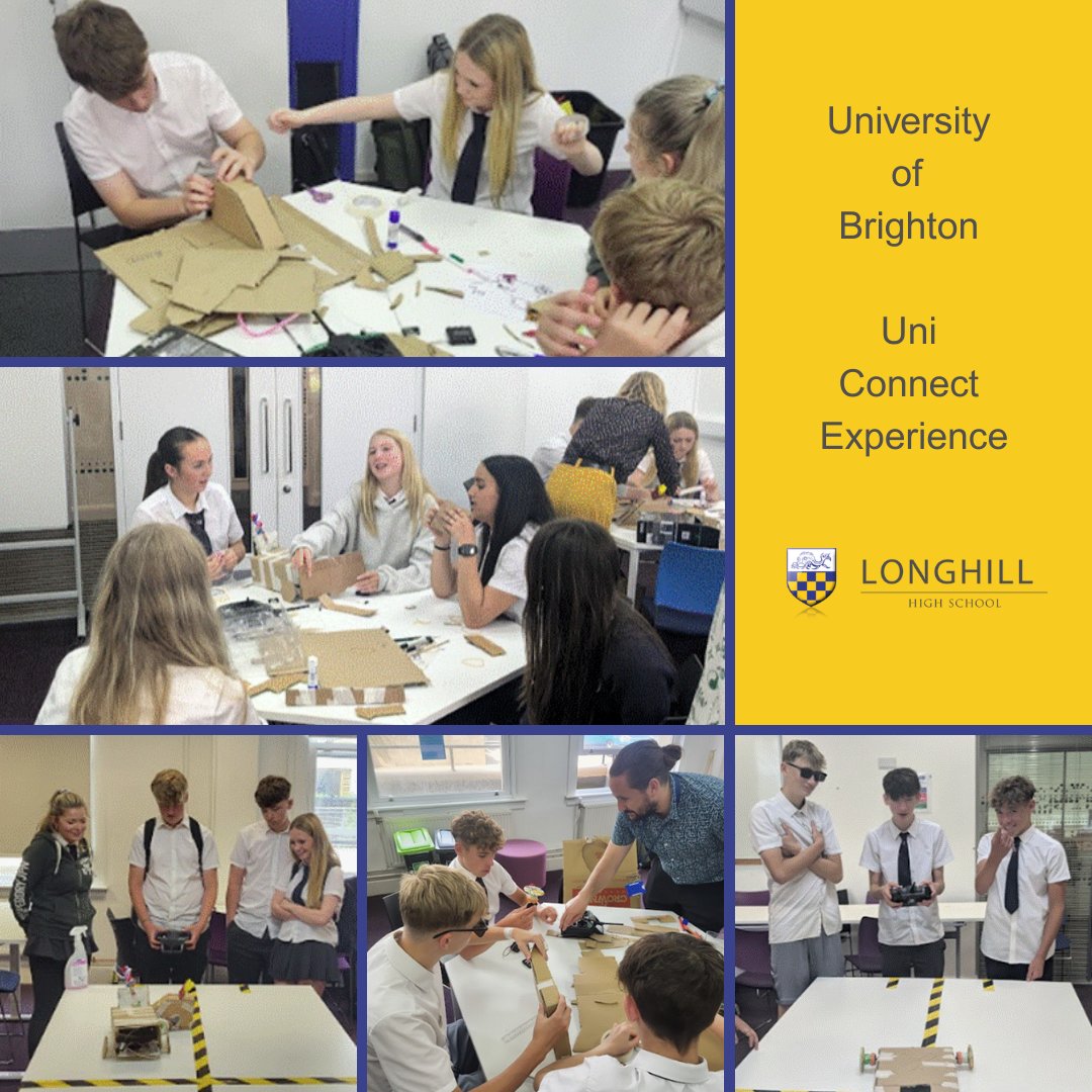Exciting day for Longhill High School students at the University of Brighton's Moulsecoomb campus! 

Read more here: longhill.org.uk/2025/06/univer…

#LonghillHighSchool #university #transition #aspiration #highereducation