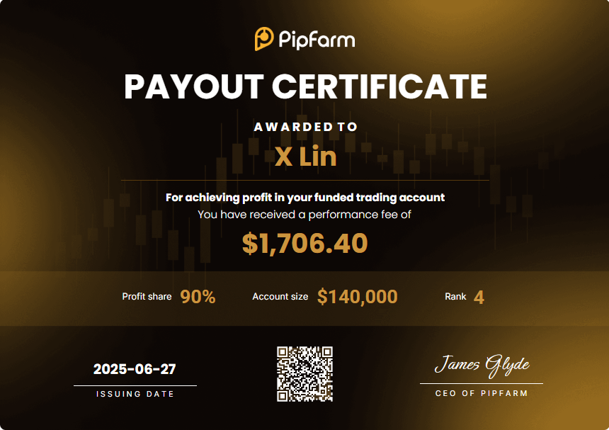 X Lin (@_xylt) on Twitter photo just a neat little payout to end the last week from <a href="/thepipfarm/">PipFarm | Funded Trader Firm</a>~π
i secured this payout with this trade~π₯°
x.com/_XYLT/status/1β¦ just a neat little payout to end the last week from <a href="/thepipfarm/">PipFarm | Funded Trader Firm</a>~π
i secured this payout with this trade~π₯°
x.com/_XYLT/status/1β¦
