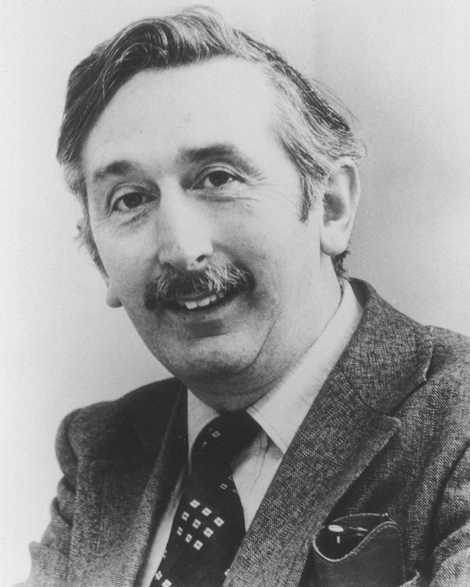 Sir Godfrey Newbold Hounsfield (1919-2004), the English electrical engineer who shared the 1979 Nobel Prize for Physiology or Medicine with Allan MacLeod Cormack for his part in developing the diagnostic technique of X-ray computed tomography. #histmed #historyofmedicine