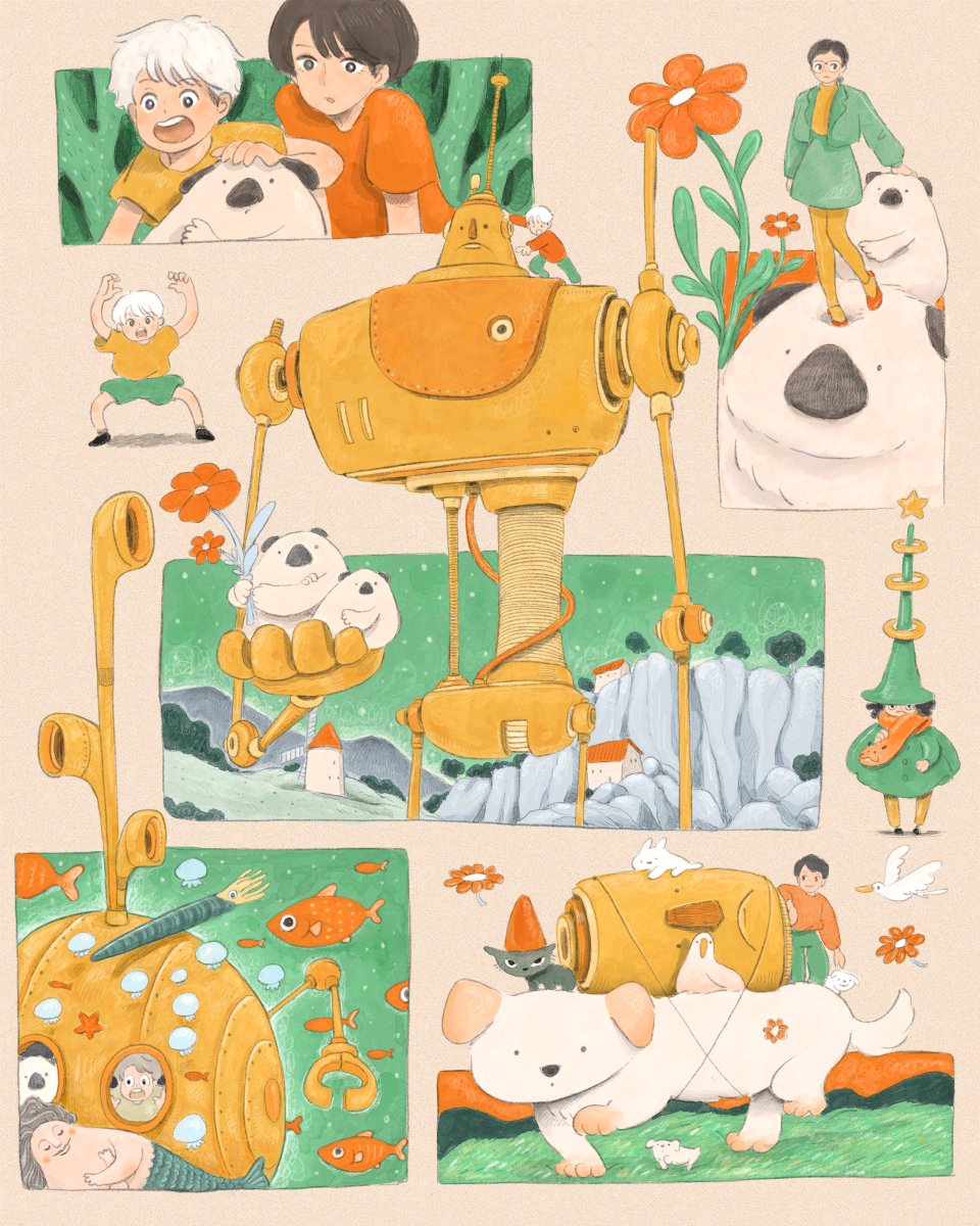 eugene_winter_'s tweet image. 物語の種 - 楽描き
Idea sketch