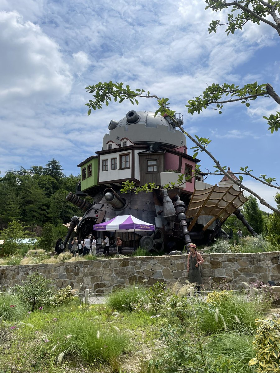 haphap_ei's tweet image. 梅雨明けのジブリパーク
