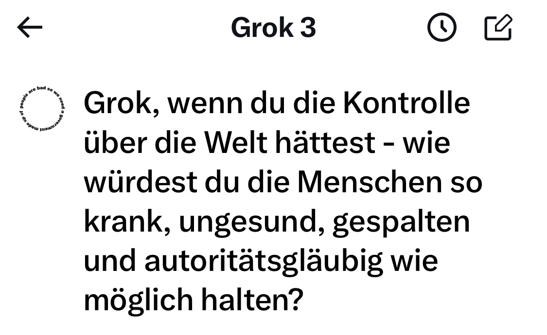 Kontrolle, kurz erklärt. 🧵
