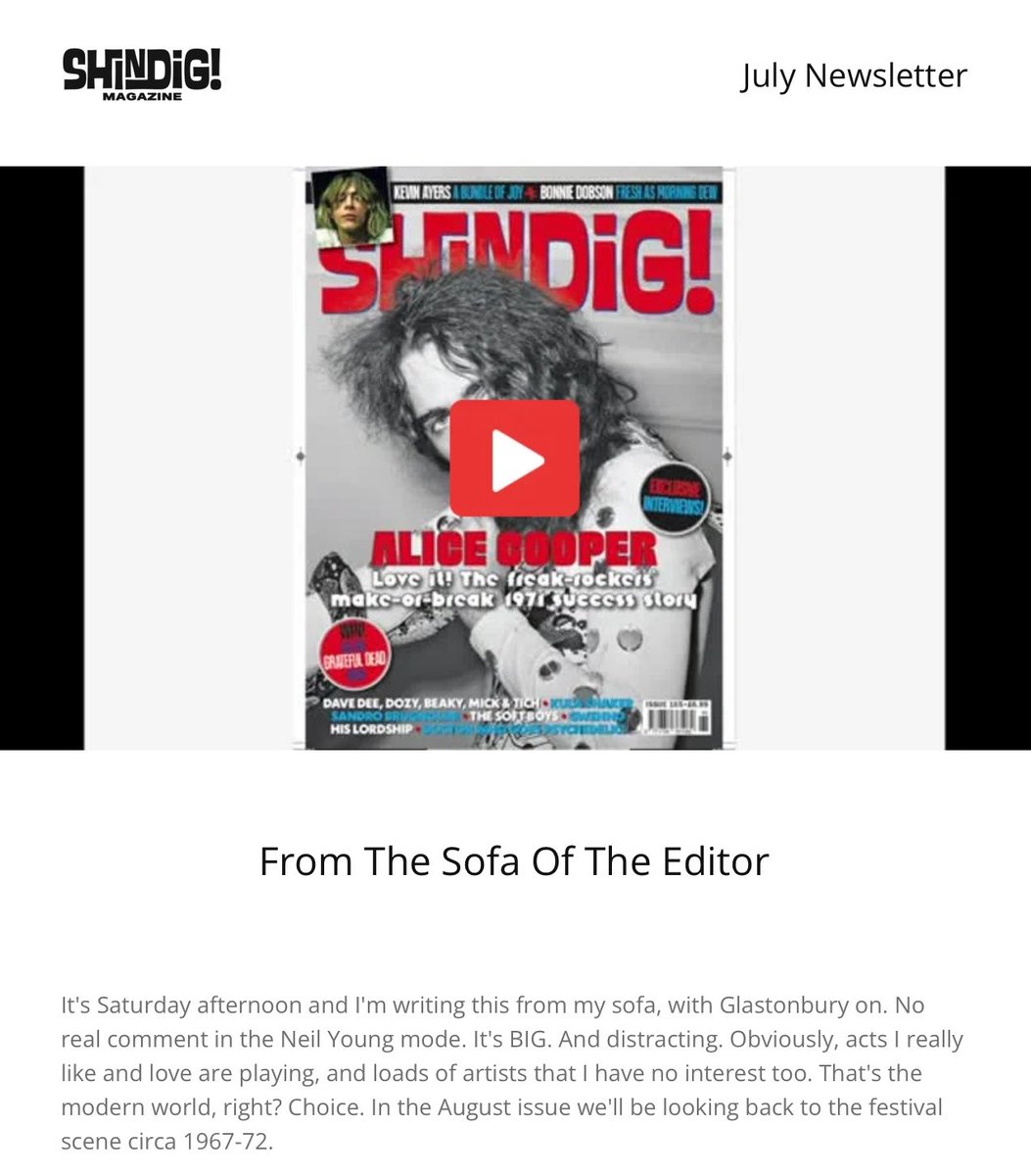 Shindig! Newsletter – July. Issue #165, Radio, Playlists &amp; More preview.mailerlite.com/v2o9h1p5j9 <a href="/qobuz/">Qobuz</a>