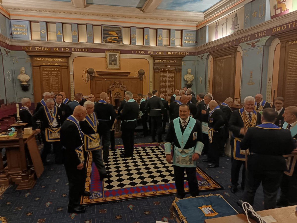 Invictus Lodge No. 9960 🇬🇧 (@no_9960) on Twitter photo We had our meeting on #ArmedForcesDay this year. 5 candidates have joined our Lodge and <a href="/pgl_york/">Yorkshire North & East Freemasons</a> and wider #Freemasonry
A fantastic meeting with over 50 men coming together for friendship and to make ourselves better men. Next meeting is August! We had our meeting on #ArmedForcesDay this year. 5 candidates have joined our Lodge and <a href="/pgl_york/">Yorkshire North & East Freemasons</a> and wider #Freemasonry
A fantastic meeting with over 50 men coming together for friendship and to make ourselves better men. Next meeting is August!