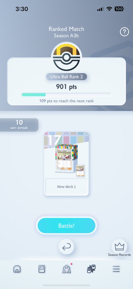 Longest streak so far