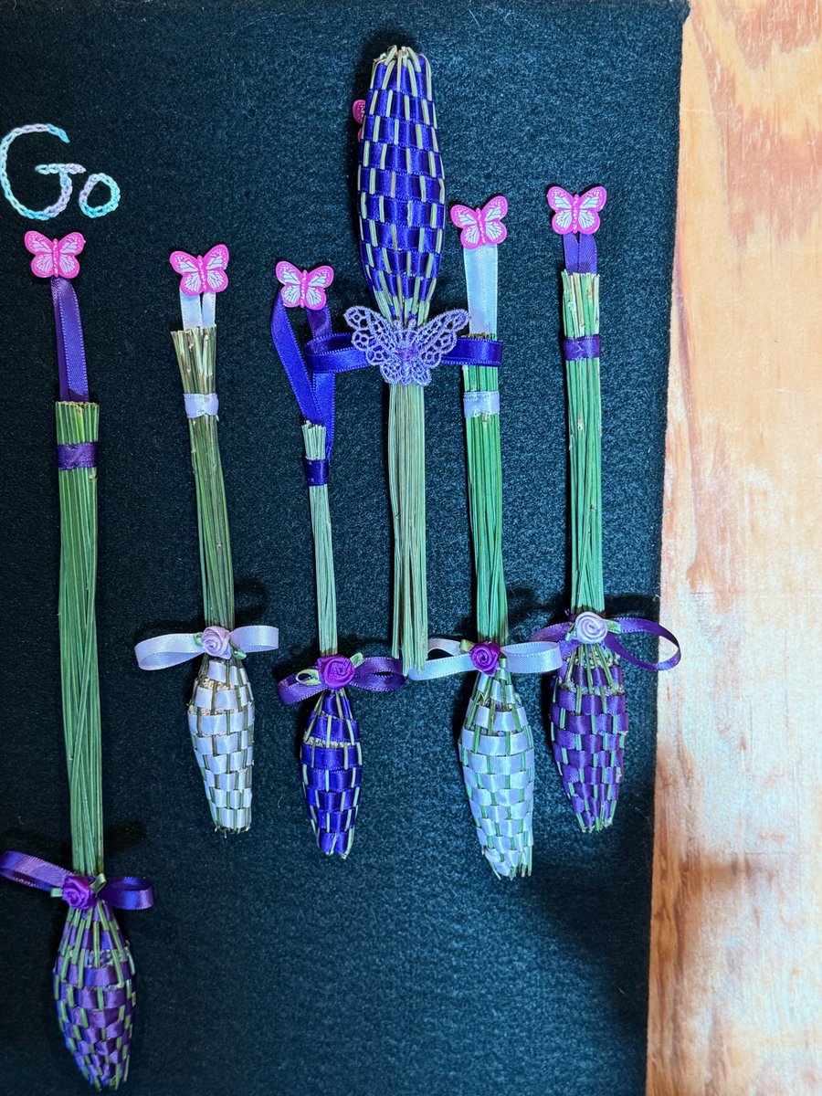 The Lavender Bottle making workshop went really well, yesterday. Thank you for coming to learn this beautiful and dying craft. 🙏🏻💜 #lavender #bottles #crafts #bees #learning #teaching #ribbon #fun #moth #repellent
