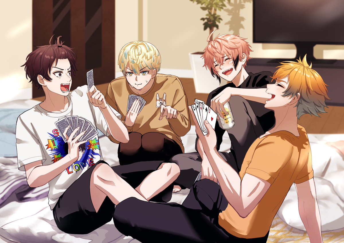 お泊まり会
 #オリ絵ンス