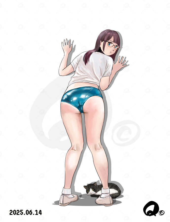 #今月描いた絵を晒そう 
テカテカは譲れん✨ 