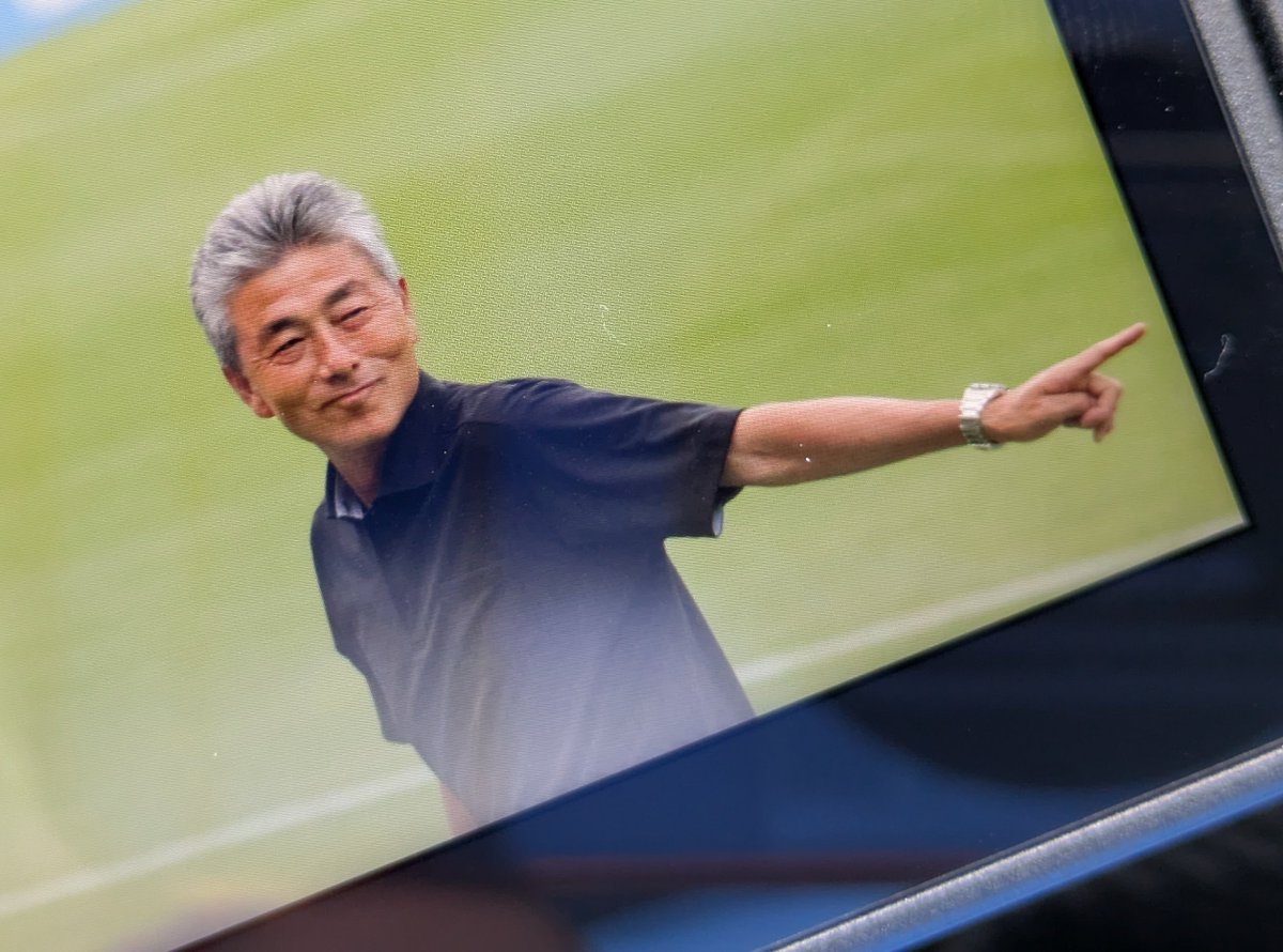 ジュニアユースの試合で声優しい眼差しで声を掛けるシゲさん✨
＃frontale