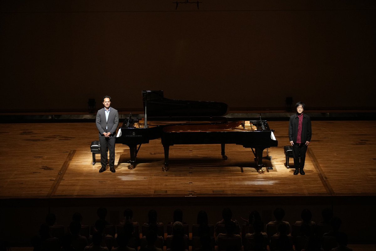 本日、ベンヤミン・ヌス×森下唯 Duo Piano BlueMeme Presents ”Die Neue Klassik Japans” 日本の新たなる「クラシック」が開催されました！

"ゲーム音楽"という枠を超えた、新たなクラシックの形をお楽しみいただけましたでしょうか？🎹✨