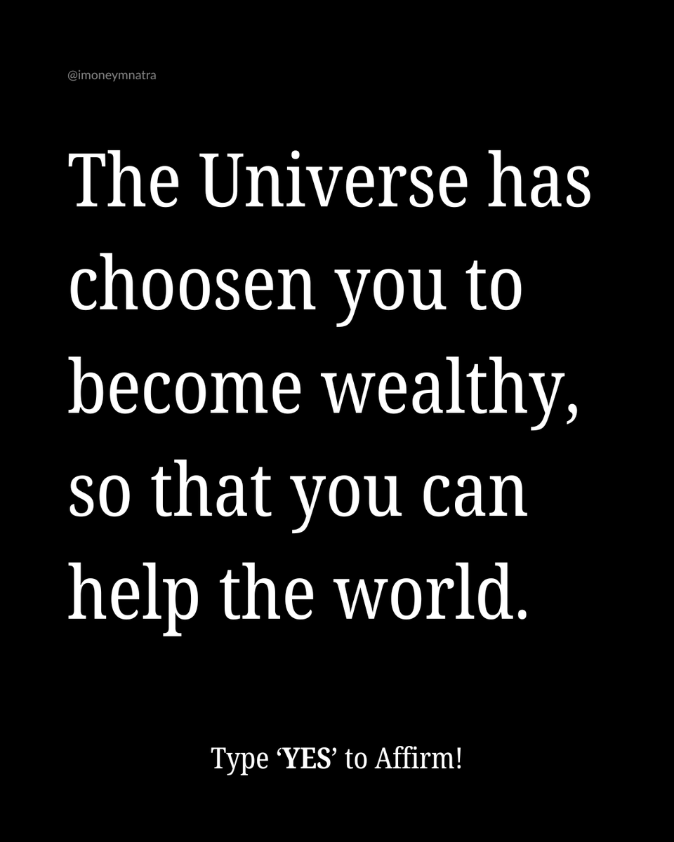 Affirm "YES"!!!