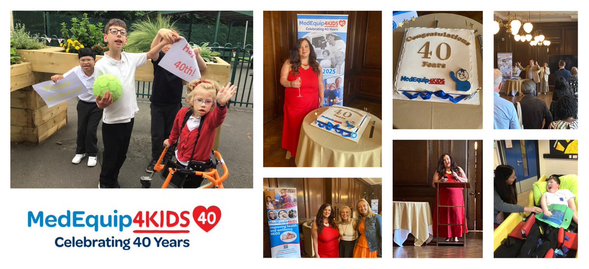 GreenFoldSchool's tweet image. Happy 40th Birthday to the most wonderful charity @mediequip4kids .
Thank you for all that you do for Green Fold School we hope you have a wonderful week celebrating !π
#kindness
#community
#SEND