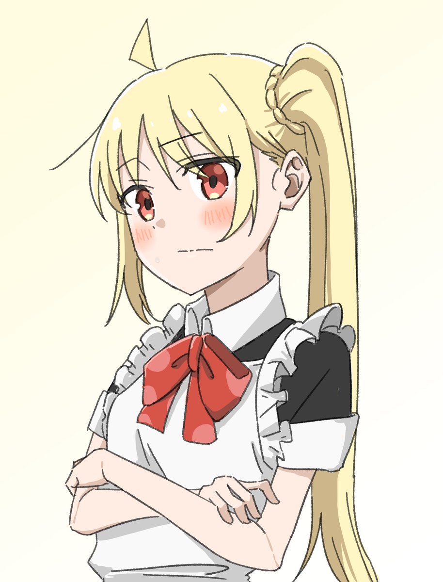 nao_art_'s tweet image. メイド虹夏
#ぼっち・ざ・ろっく #伊地知虹夏 #絵描きさんと繋がりたい