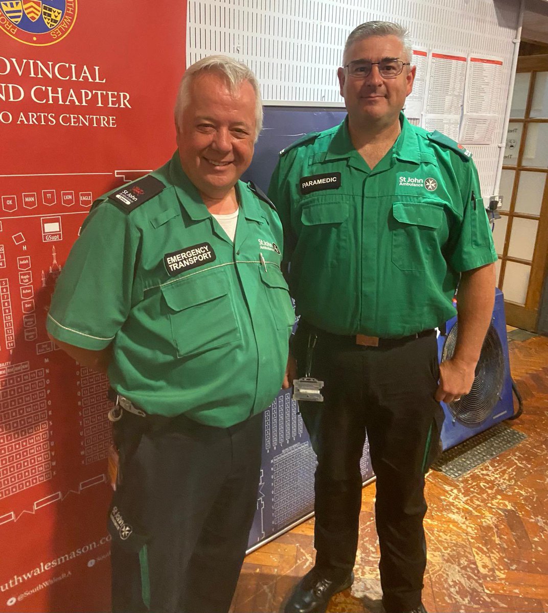 Mike Flanagan (@mickflanz) on Twitter photo Another Saturday, another duty. Volunteering with St John Ambulance Cymru is so rewarding. I’m quite proud to be a member. Out again next weekend. There‘s a bit of a concert happening in Cardiff - and the world will be watching. Have a great week everyone. Another Saturday, another duty. Volunteering with St John Ambulance Cymru is so rewarding. I’m quite proud to be a member. Out again next weekend. There‘s a bit of a concert happening in Cardiff - and the world will be watching. Have a great week everyone.