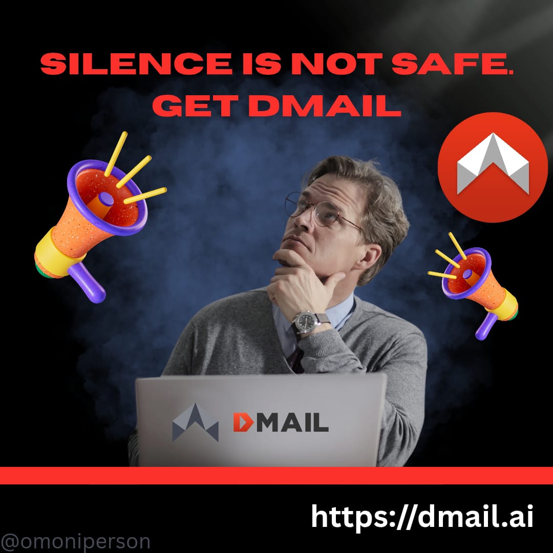 omoniperson's tweet image. No more eyes on your inbox 👀
Just you, the message, and end-to-end encryption. 🔐📩

Welcome to your Web3 inbox  private, secure, and fully yours.
Built different. Powered by @Dmailofficial → 

Explore: dmail.ai

#Dmail #Web3Privacy #EncryptedEmail