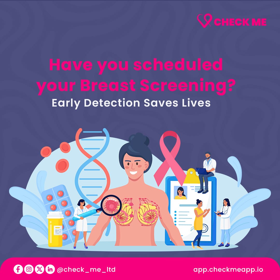 𝐄𝐚𝐫𝐥𝐲 𝐃𝐞𝐭𝐞𝐜𝐭𝐢𝐨𝐧 𝐒𝐚𝐯𝐞𝐬 𝐋𝐢𝐯𝐞𝐬: 𝐀 𝐂𝐚𝐥𝐥 𝐭𝐨 𝐀𝐜𝐭𝐢𝐨𝐧 𝐟𝐨𝐫 𝐀𝐟𝐫𝐢𝐜𝐚𝐧 𝐖𝐨𝐦𝐞𝐧
Breast cancer claims over 91k lives annually in Africa, with many cases diagnosed too late for effective treatment. 
Don’t wait❗Get screened today 
 #africanwomen