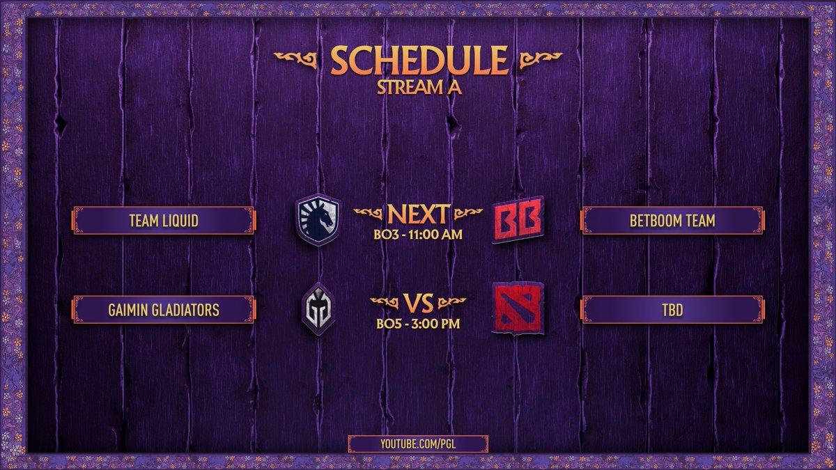 pglesports's tweet image. π Grand Final Day is here in Bucharest at π·π΄ PGL Wallachia Season 5! πΊ
We kick things off with the Lower Bracket Final:
πΉ @teamliquiddota π @BetBoomTeam (Bo3)
The winner faces @GaiminGladiator in the Grand Final (Bo5)!
ποΈ Between the matches: a special podcast featuringβ¦