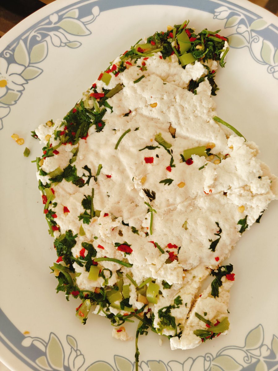 Ghar ka paneer with desi tadka😄😄😄😄