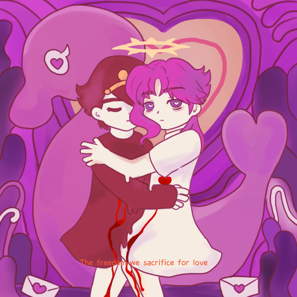 mnmsrba's tweet photo. L-O-V-E L-O-V-E ♡
（図書館　オブ　ルイナのパロディ） https://t.co/bLUEKtK3Hf
