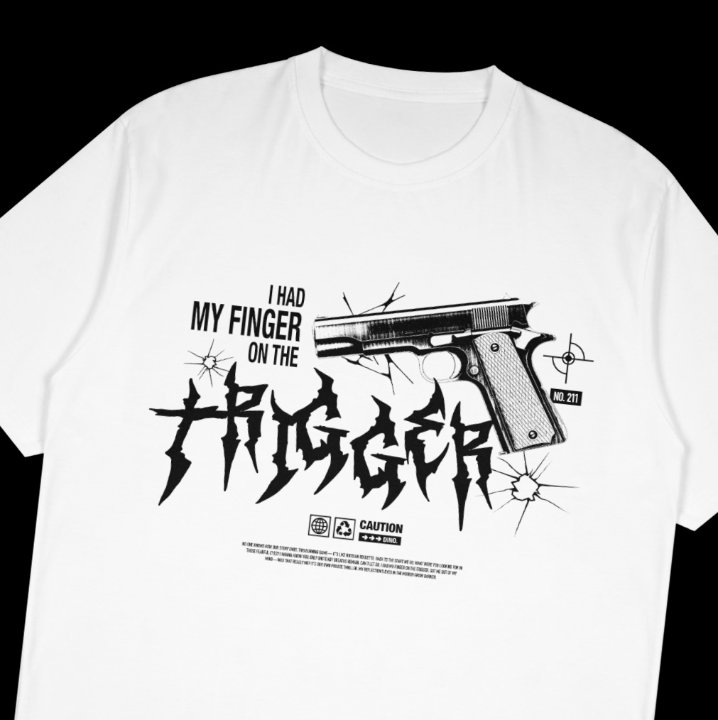 🔥🎮🔫 𝐓𝐑𝐈𝐆𝐆𝐄𝐑 𝐓-𝐒𝐇𝐈𝐑𝐓𝐒

📅 : ~7.6(일) 23:59
🔗 : witchform.com/deposit_form.p…

#RT 추첨 한 분께 티셔츠를 보내드립니다! (색상 랜덤)

#디노 #DINO 
G.O = DM💌