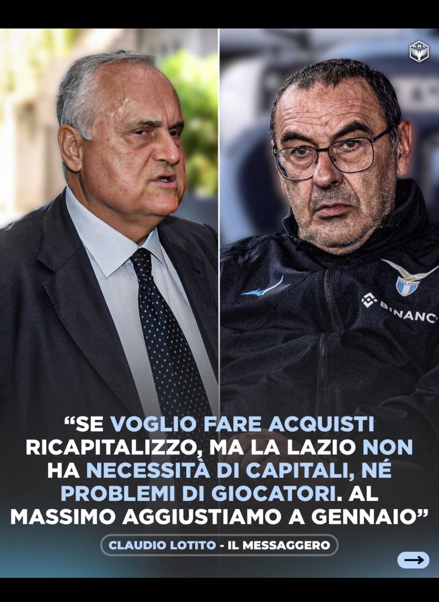 Ecco perché si merita ZERO abbonamenti e lo stadio VUOTO.
Perché è maleducato, perché è supponente, perché pensa di prenderci per il culo e ogni singolo abbonamento fatto verrà strumentalizzato.