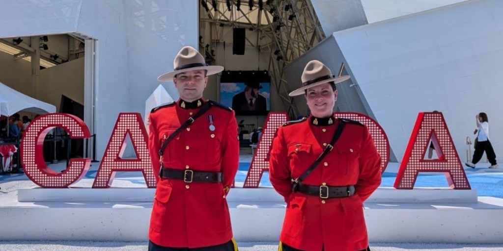 C’est une journée parfaite pour rencontrer la Gendarmerie royale du Canada (GRC) qui sera au pavillon jusqu'au premier juillet en uniforme rouge au Pavillon du Canada ! 🇨🇦
29 juin au 1er juillet
 ➡️ 10h – 16h00

À ne pas manquer ! 🇨🇦
#OsakaExpo2025