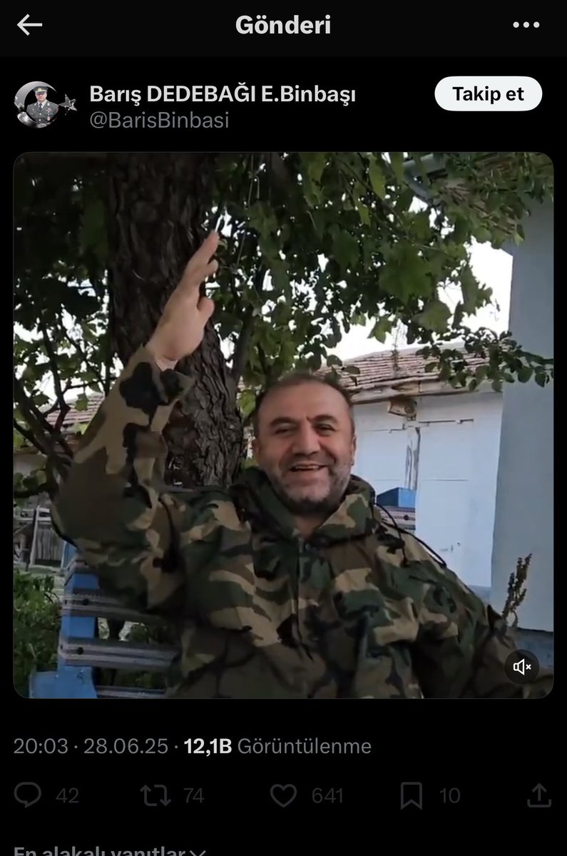 Dilaver Derviş (@dervisdilaver) on Twitter photo Şu işkenceci <a href="/BarisBinbasi/">Barış DEDEBAĞI E.Binbaşı</a> beni engellemiş, haber verir misiniz o hala yargılanacaklar listesinde ve “işkence yaparken bana mı sordu” diye satılacağının fakında olsun. Şu işkenceci <a href="/BarisBinbasi/">Barış DEDEBAĞI E.Binbaşı</a> beni engellemiş, haber verir misiniz o hala yargılanacaklar listesinde ve “işkence yaparken bana mı sordu” diye satılacağının fakında olsun.