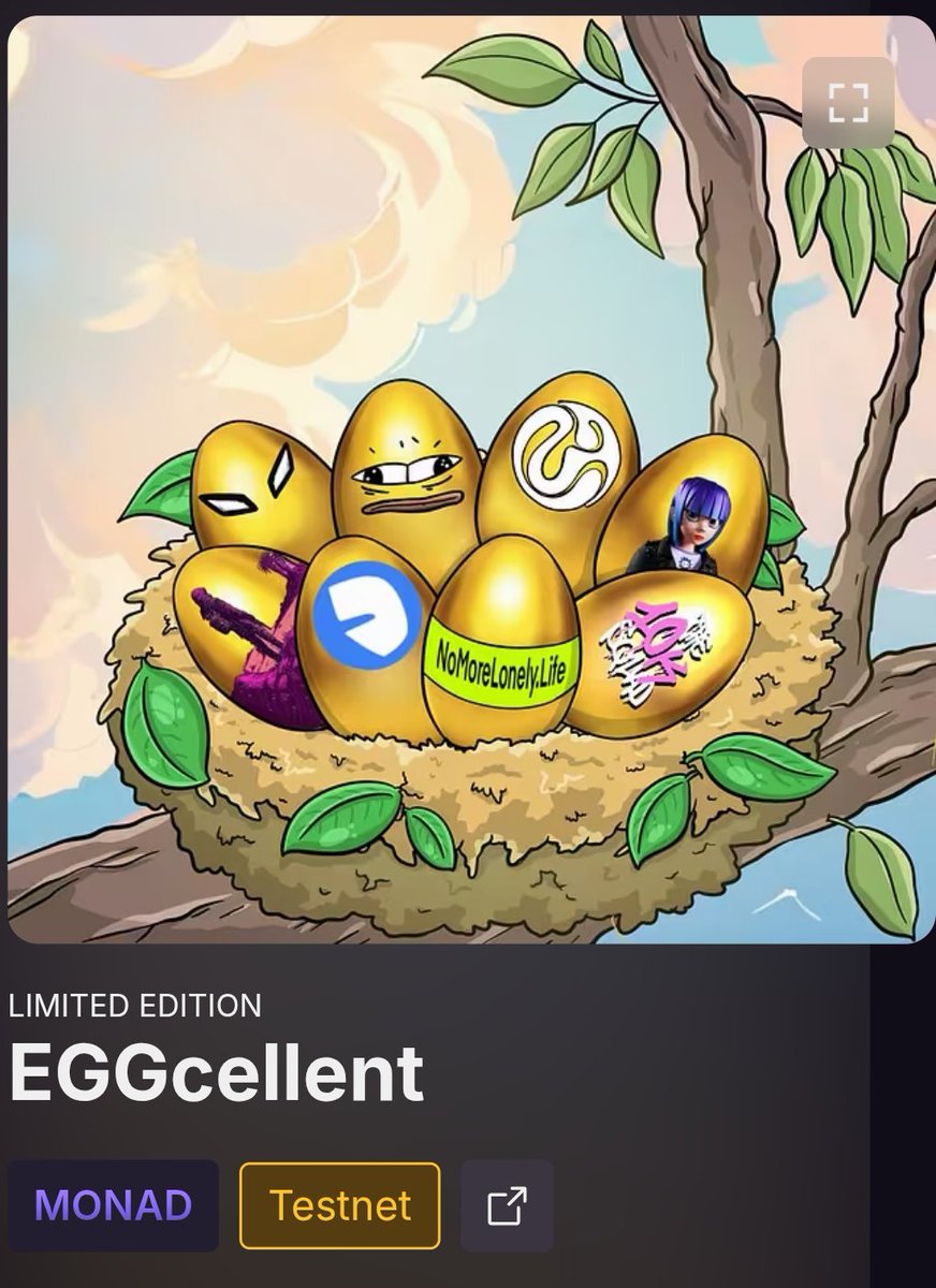 AVE.eth (@avecosmic) on Twitter photo I wait for it a hundred no... Thousand years, finally here...
I'm ready to take my golden EGGy...
Pray to Egg-god for luck 🤞🏻
Good luck for all of u fam, enjoy!
<a href="/the10kSquad/">The 10k Squad</a> <a href="/monad_xyz/">Monad ⨀</a> <a href="/puresoul0109/">Pures⨀ul☁️</a> I wait for it a hundred no... Thousand years, finally here...
I'm ready to take my golden EGGy...
Pray to Egg-god for luck 🤞🏻
Good luck for all of u fam, enjoy!
<a href="/the10kSquad/">The 10k Squad</a> <a href="/monad_xyz/">Monad ⨀</a> <a href="/puresoul0109/">Pures⨀ul☁️</a>