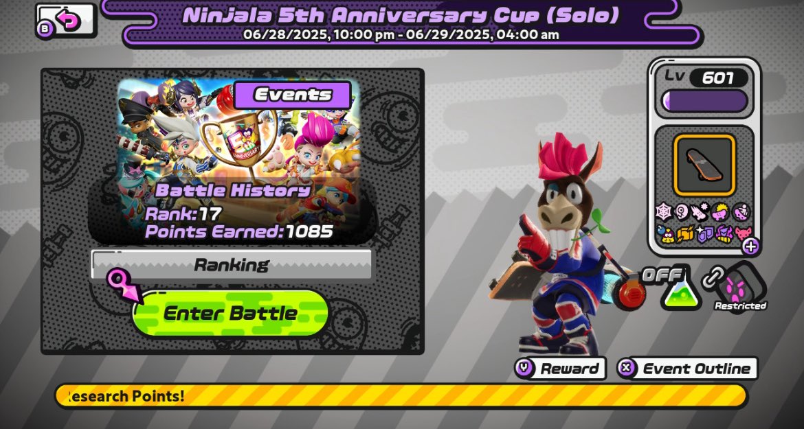 Final results. I got gold ippon so im happy #Ninjala