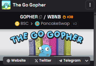 TheGoGopher_'s tweet image. 🌟 DEXscreener Hot Pairs Rank #30—this is what peak performance looks like!
🎯 We’re here to disrupt the space and make history!
CHART:dexscreener.com/bsc/0x02776fce…