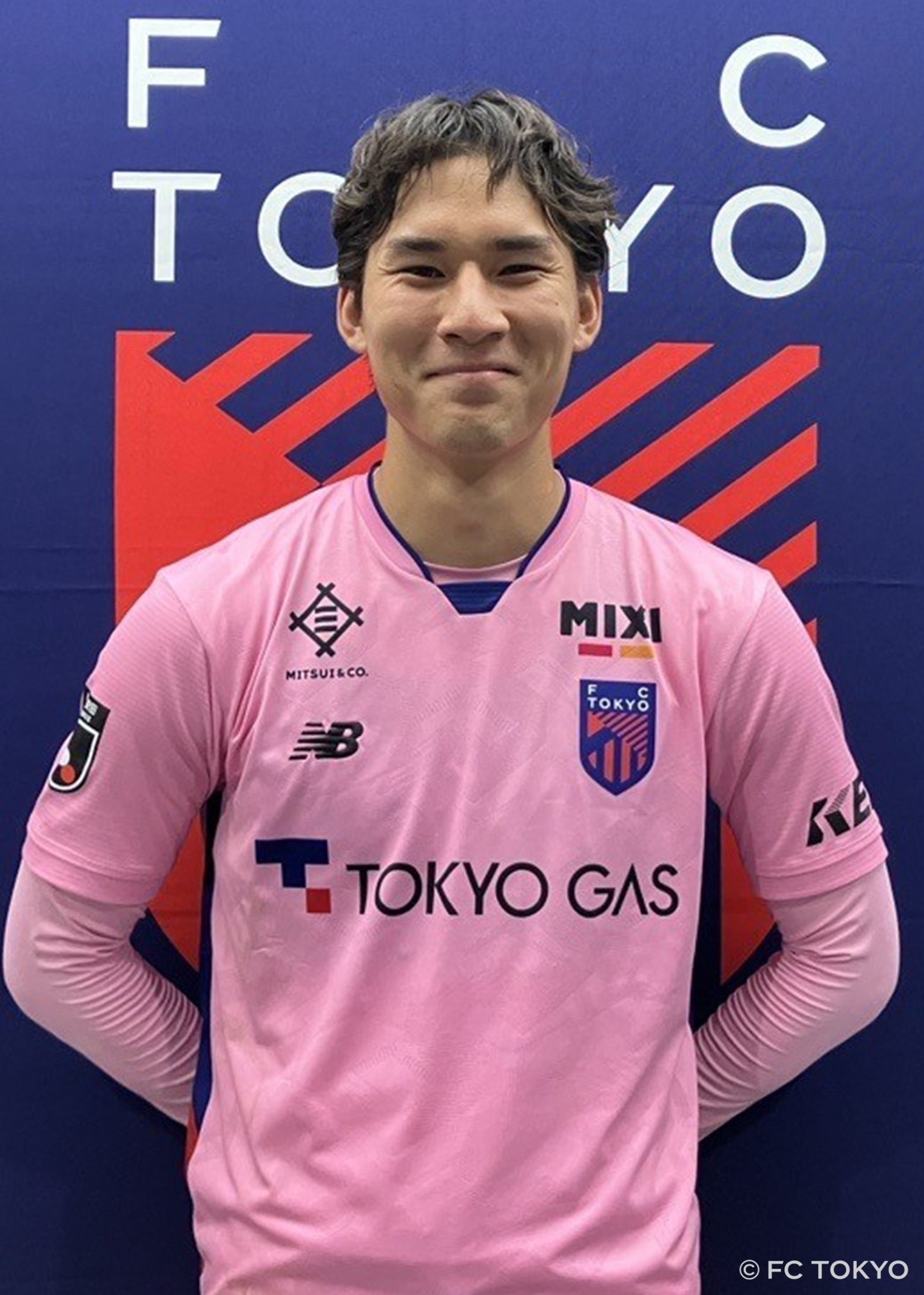 FC東京 野澤大志ブランドン オーセンティック ユニフォーム ピンク 2025 FC東京 野澤大志ブランドン オーセンティック ユニフォーム