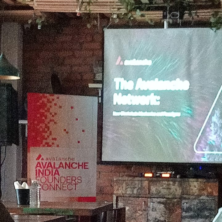 I attended the Avalanche India Founder's connect - Pune Edition. It was amazing to meet other founders, builders and hearing their innovative ideas!
Thank you to <a href="/avax/">Avalanche🔺</a> <a href="/Avalanche_In/">Avalanche India</a> <a href="/shriyashpandit/">Shriyash Pandey</a> <a href="/versatile_amit/">Amit Sharma </a> <a href="/cryptochimba/">Chimba 🔺</a> <a href="/cryptoprofesso9/">Krishna</a>!