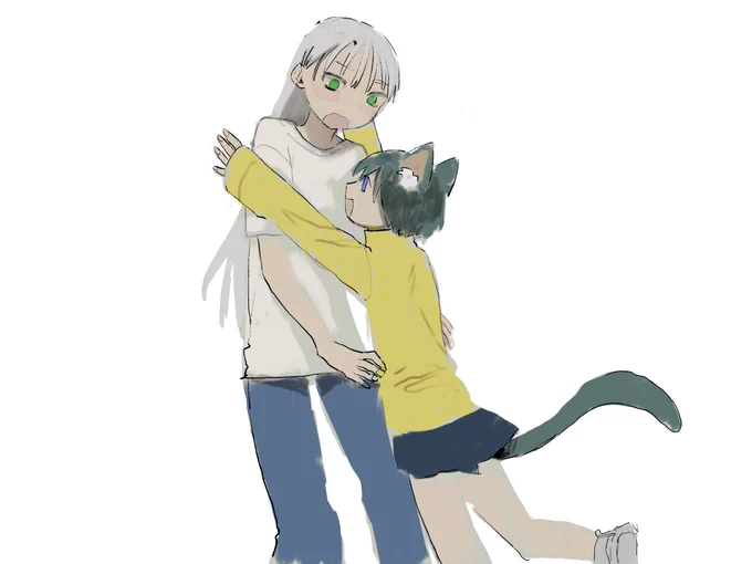 ねことでかこ・・・