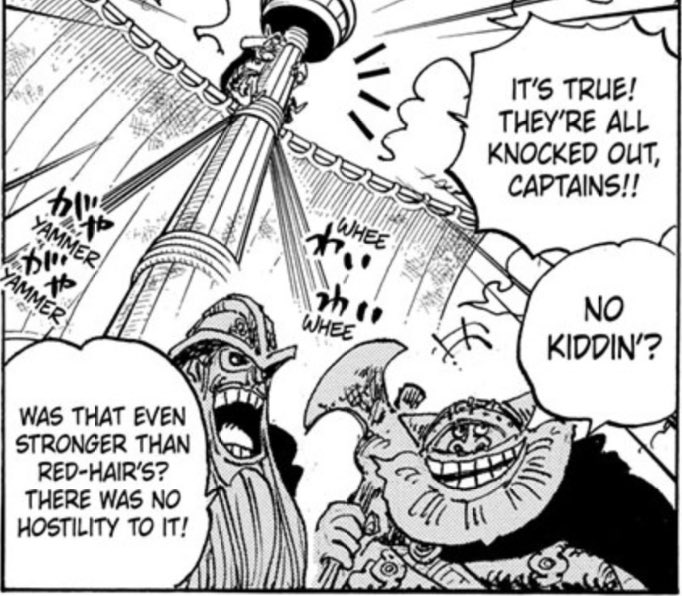 Demonfleet12's tweet photo. I can clearly see why Zoro fans want swordsmanship to be considered a part of haki.
Otherwise, there’s no way their GOAT could ever reach to this level of Haki. https://t.co/hxoQwzsPzs