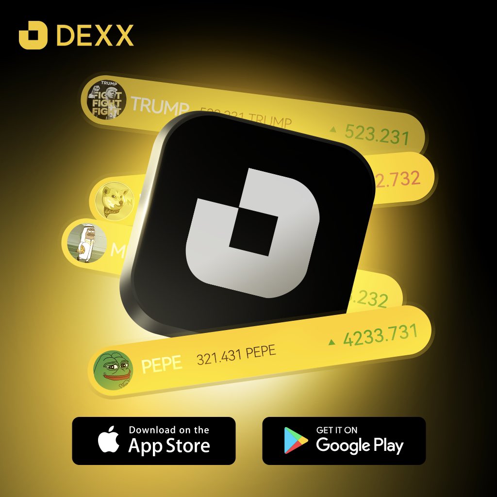 DEXX: Available on App Store &amp; Google Play

Navigate the on-chain dark forest safely. Trusted by Apple &amp; Google’s app review. ✅

Download now! ⏬