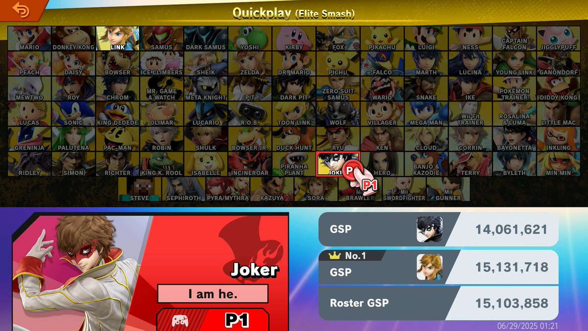 PyroSteph's tweet image. got Big J in

gonna try for Cloud next