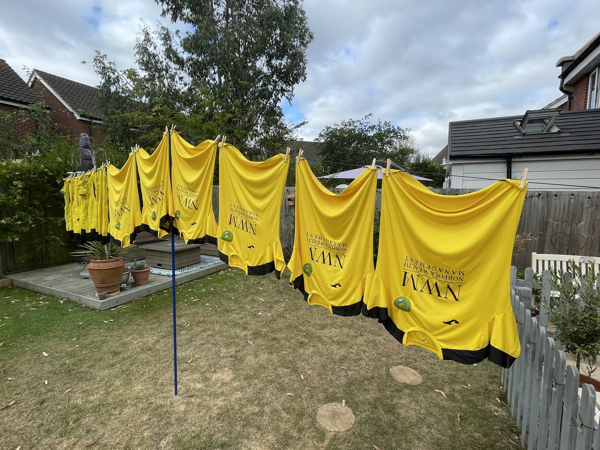 The morning after 
My turn to wash..